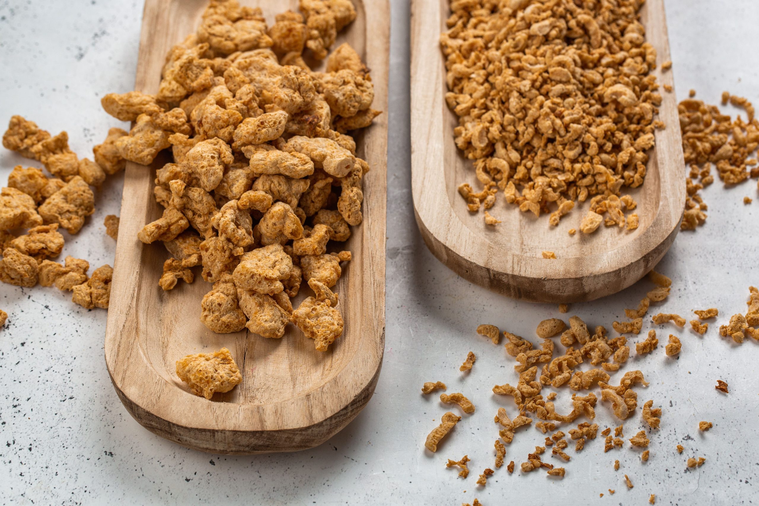 Texturized vegetable protein