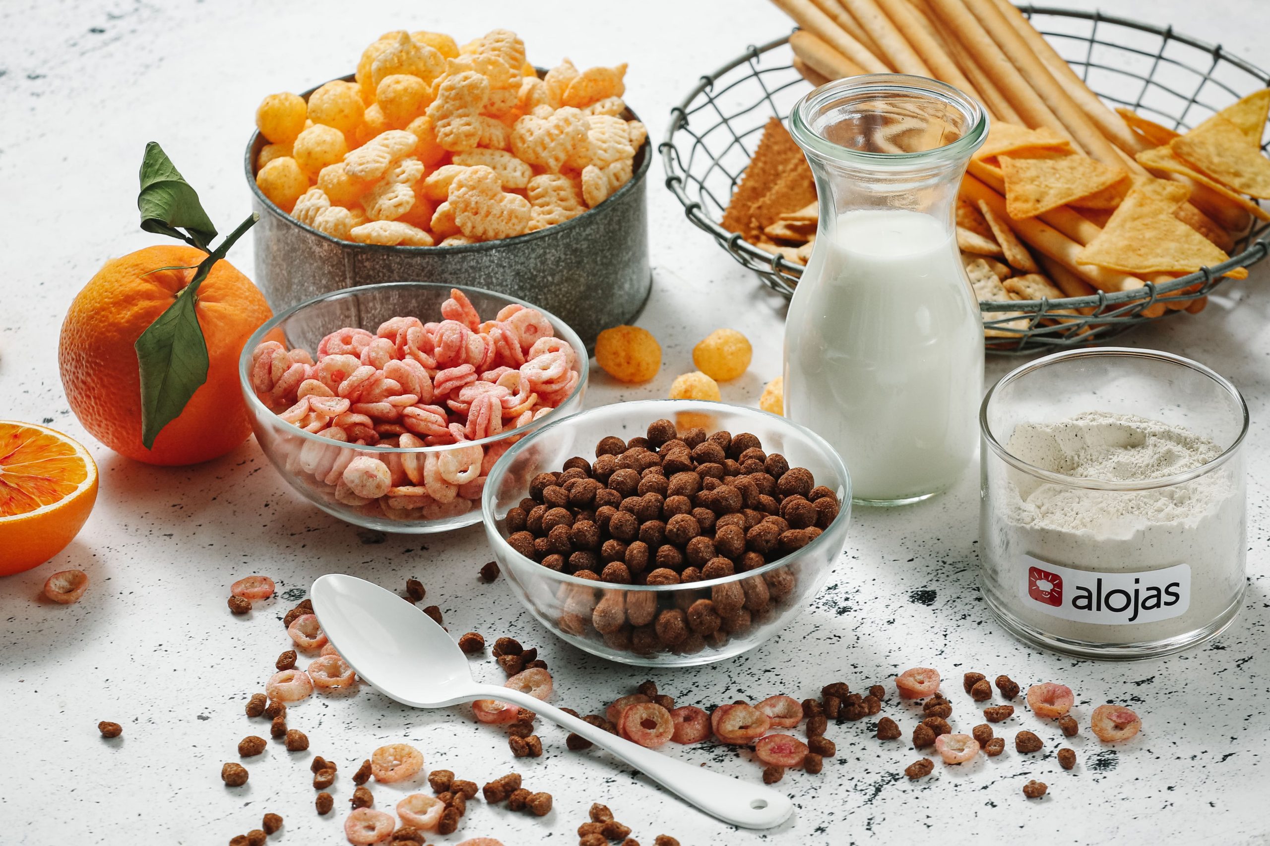 Brown pea organic starch concentrate